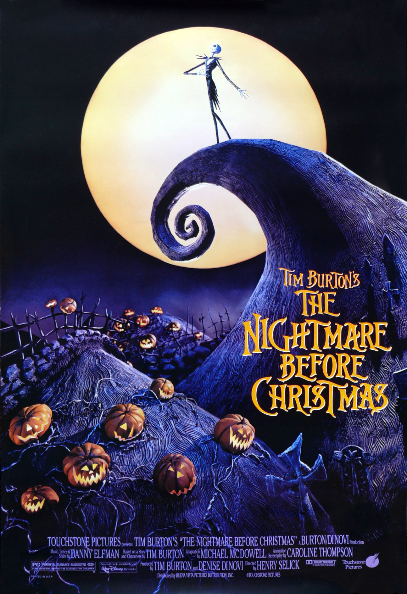 Cover van Nightmare Before Christmas, The